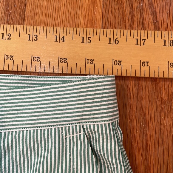 Callaway Mens Size 32 Green White Striped Lightweight Golf Shorts - Picture 6 of 12